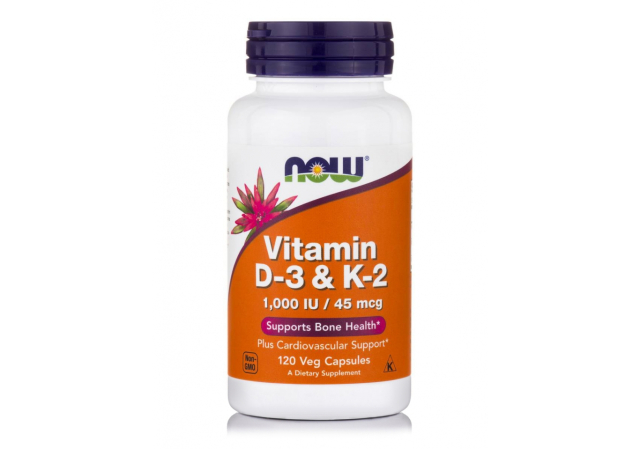 Vitamin D-3 & K-2 Capsules